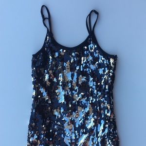 Mini sequin dress